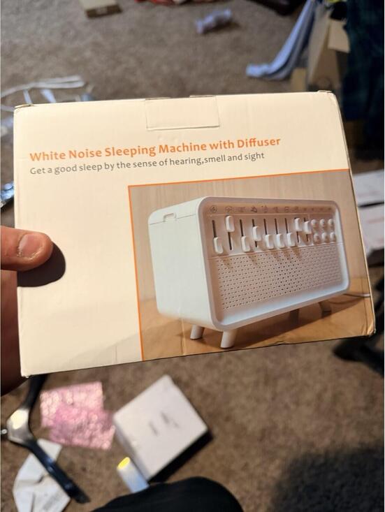 Other - White Noise Sound Machine with Diffuser New In Box White Noise Machine